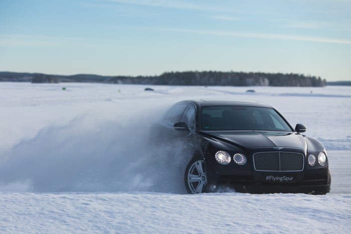 Bentayga to demonstrate prowess on frozen lakes of Finland