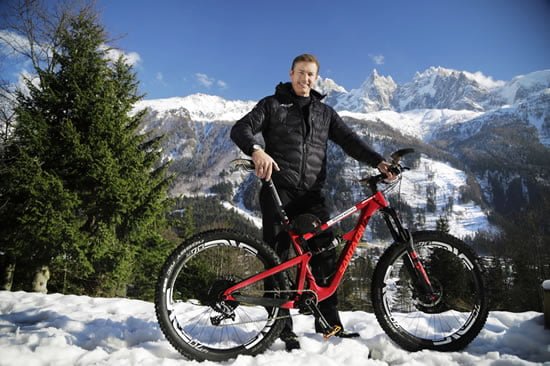 Kilimanjaro is part of Sweeney’s attempt at riding a mountain bike as high up each of the tallest mountains on the seven continents as possible then climbing them. 