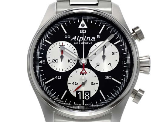 The new Alpina Startimer Pilot Big Date professional pilot watches