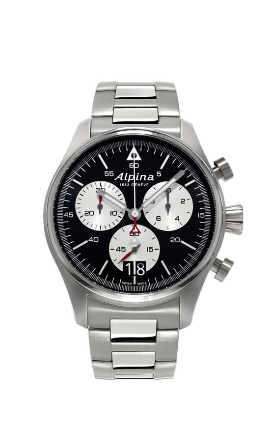 The new Alpina Startimer Pilot Big Date professional pilot watches
