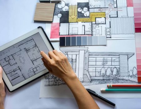 Architectural Designers are responsible for both interior and exterior designing of a building or a structure