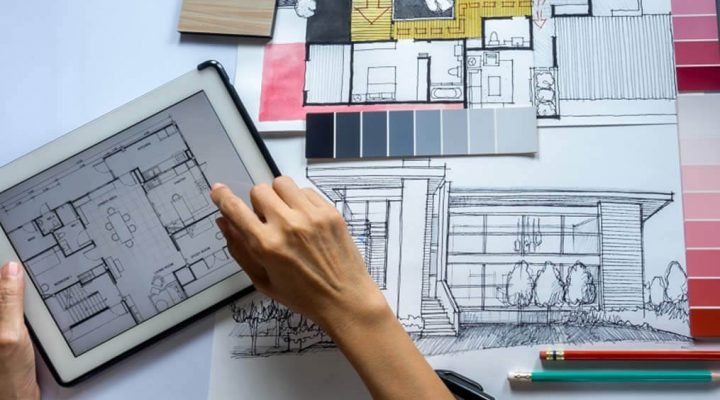 Architectural Designers are responsible for both interior and exterior designing of a building or a structure