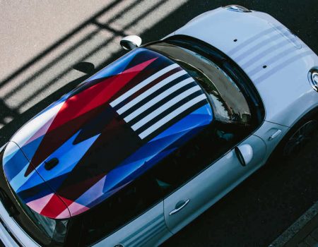 MINI designs an exclusive one-off car for charity to toast the royal wedding