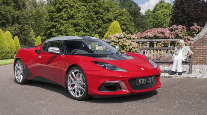 Widow of Lotus founder joins sports car company’s celebrations