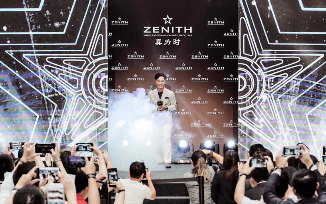 Eason Chan as the new ZENITH ambassador