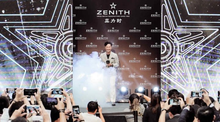 Eason Chan as the new ZENITH ambassador