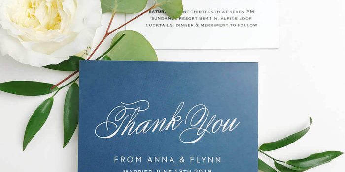 Black Wedding Invitations