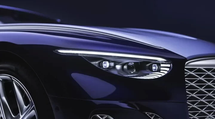 Luxury car curation featuring the Bentley Batur Convertible #4 in a bespoke tri-tone Breslow Blue exterior.